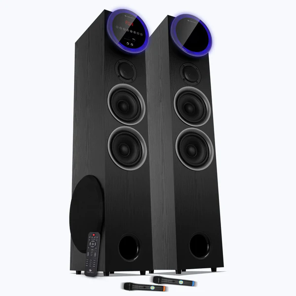 Zebronics tower speaker cheap with mic