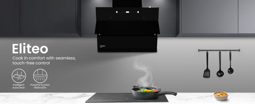 Crompton Eliteo Inclined chimney